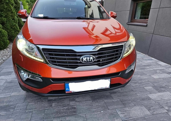 Kia Sportage cena 53900 przebieg: 157000, rok produkcji 2013 z Poniec małe 232